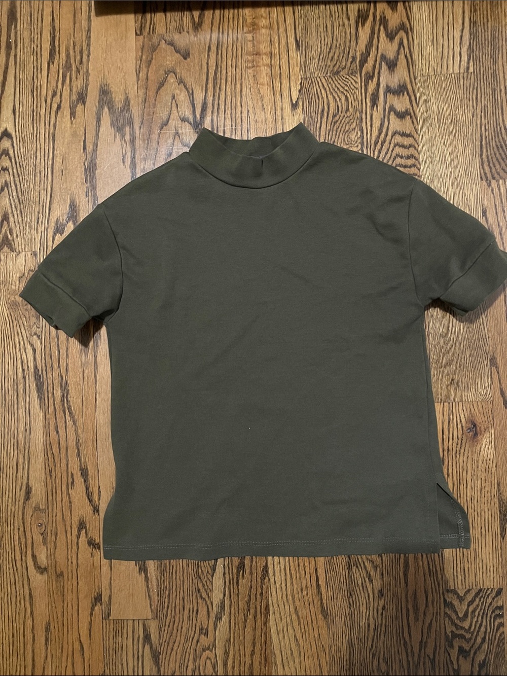 Zara mock neck shirt